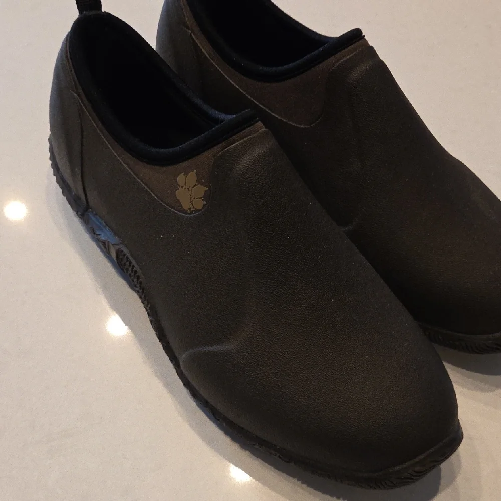 Men's Muck Muckster II Waterproof Black Slip-On Shoes